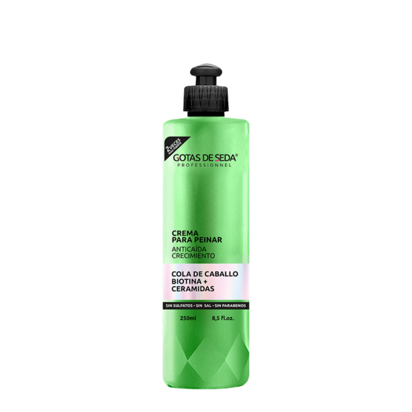 Crema de Peinar Anticaída Crecimiento con Cola de Caballo y Biotina