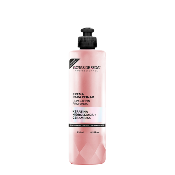 Crema de Peinar Reparación Profunda con Keratina y Macadamia