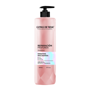 Shampoo Reparación Profunda con Keratina y Macadamia