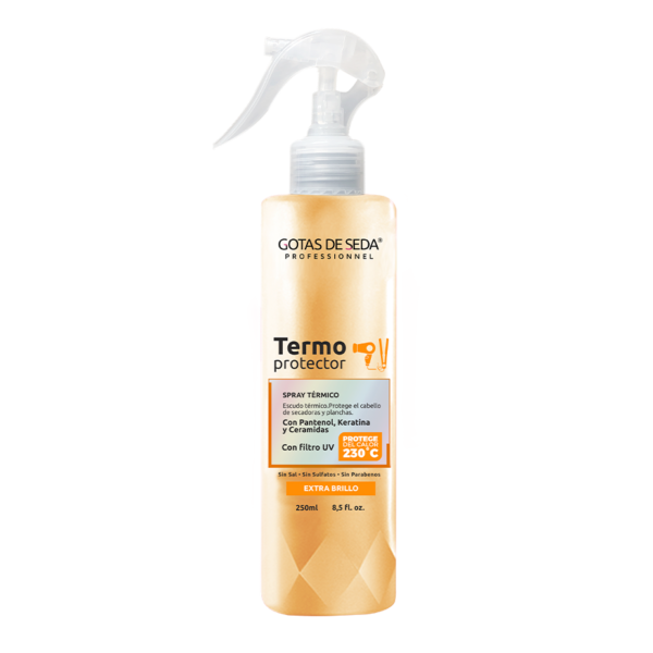 Termo Protector Spray Térmico con Pantenol, Keratina y Ceramidas