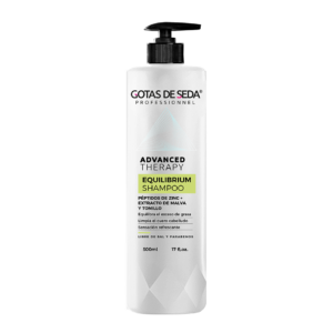 Shampoo Equilibrium con péptidos de zinc, extracto de malva y tomillo