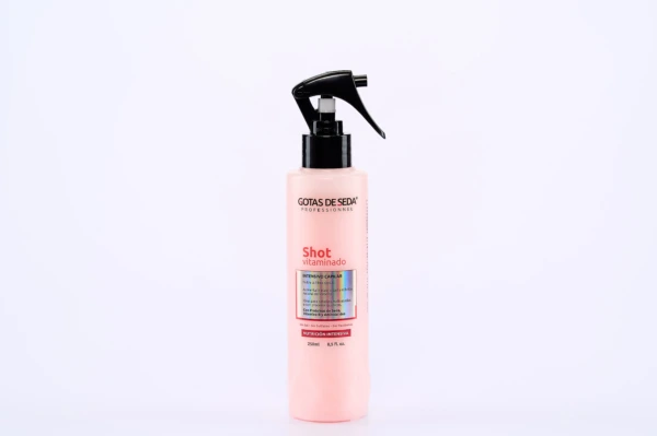 shot vitaminado con proteínas de seda, vitamina b y aminoácidos