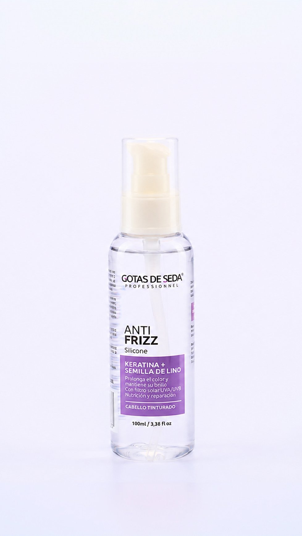 Antifrizz Silicone con Keratina y Semilla de lino
